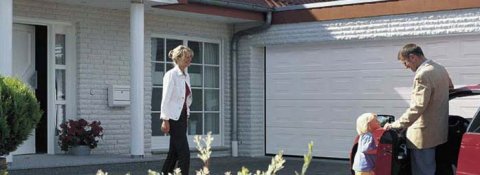 Garageporte vippe og hejseporte til de bedste priser Bauhaus havelaager